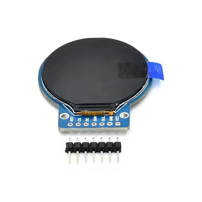 1.28-Inch Round TFT LCD Display Module 240x240 - GC9A01 RGB Screen with 4-Wire SPI Interface for DIY Projects