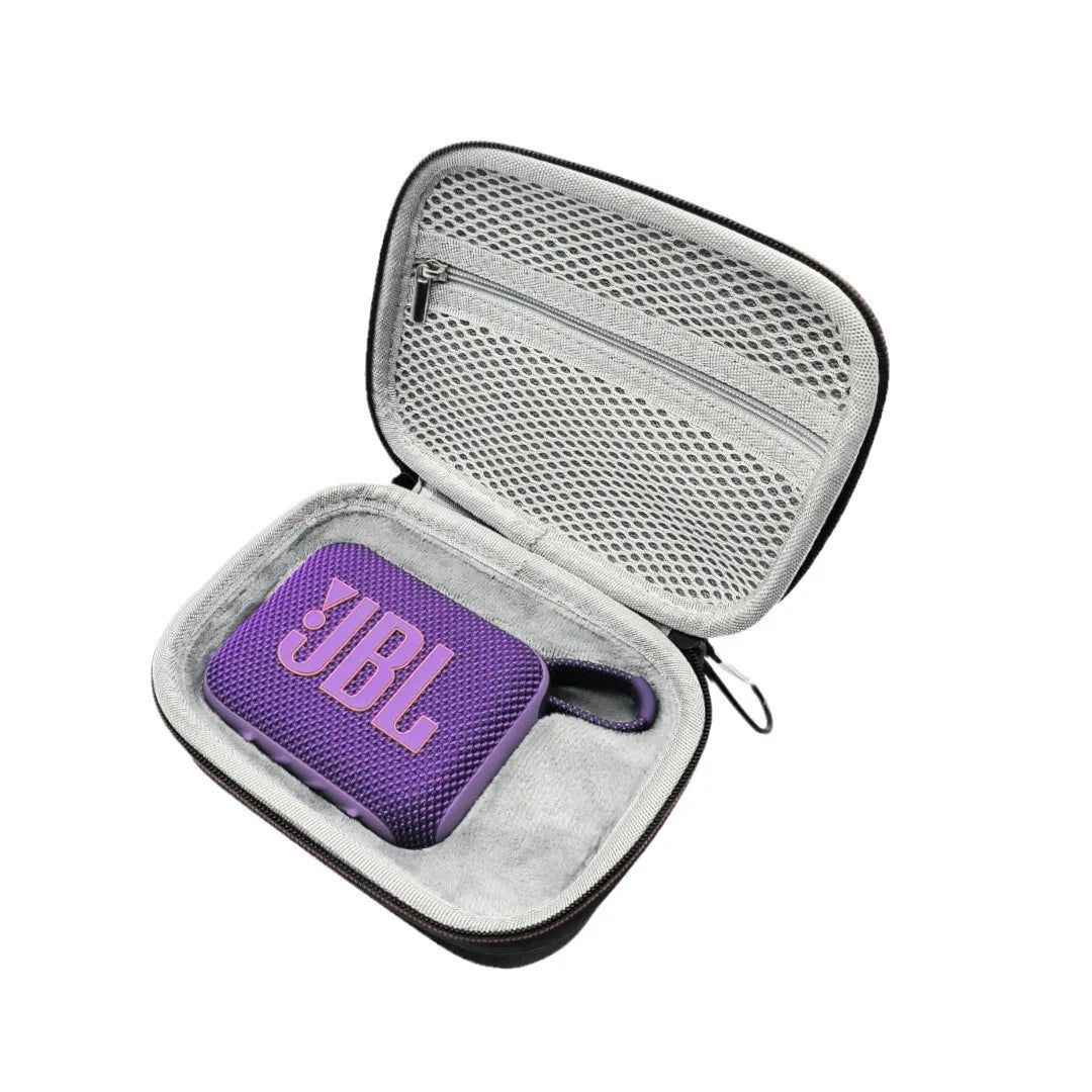 JBL Go 4 Speaker Carry Case - Shockproof Anti-Scratch Travel Protective Storage Bag