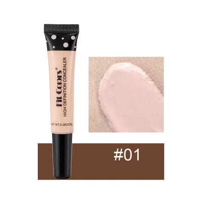 Nude Waterproof BB Cream Foundation – Oil-Control, Blemish-Covering, Long-Lasting Brightening Concealer Base