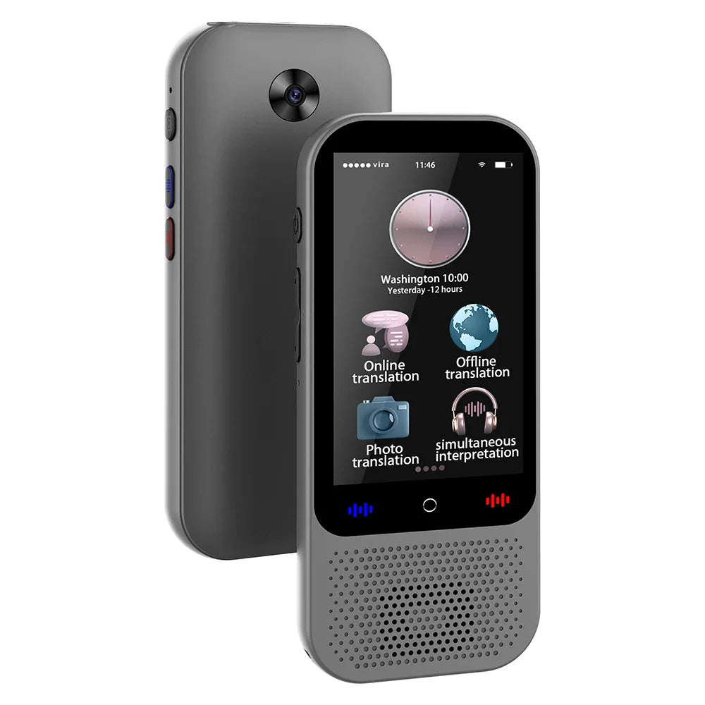 S80 Pro Portable Language Translator – 138 Languages, Voice Translation, 16 Offline Modes, ChatGPT Function