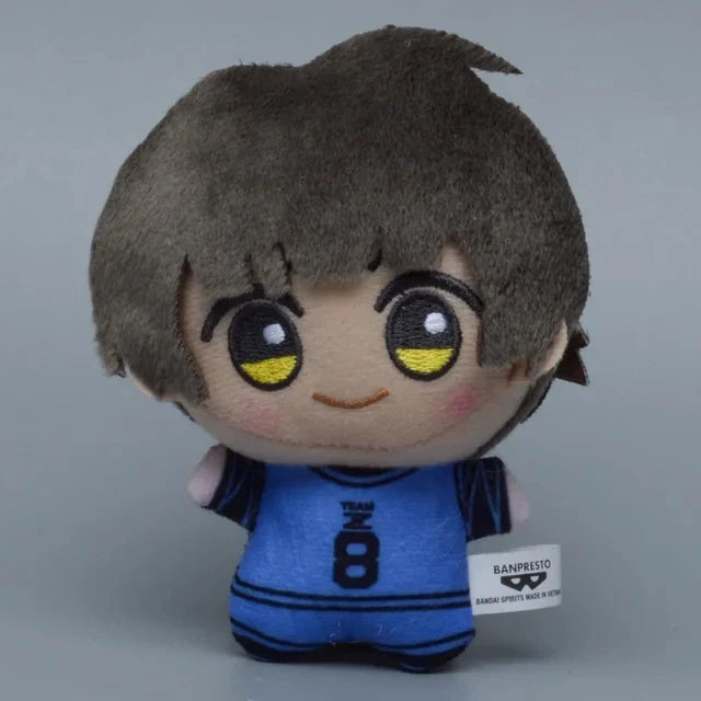 10cm Mini Blue Lock Plush Keychain – Seishiro, Nagi, Isagi, Yoichi, Chigiri, Bachira & Meguru Stuffed Doll Toy Gift