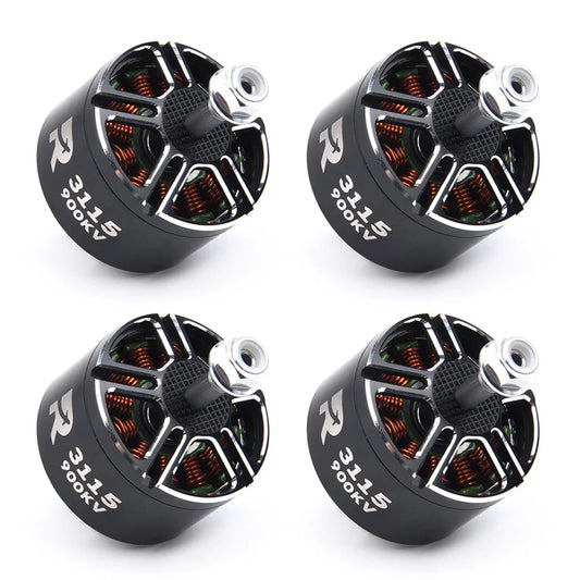 3115 900KV 3-6S Brushless Motor for RC Multirotor – X-Class FPV Freestyle Mark4 XL10 Frame Kit (9-10 inch)