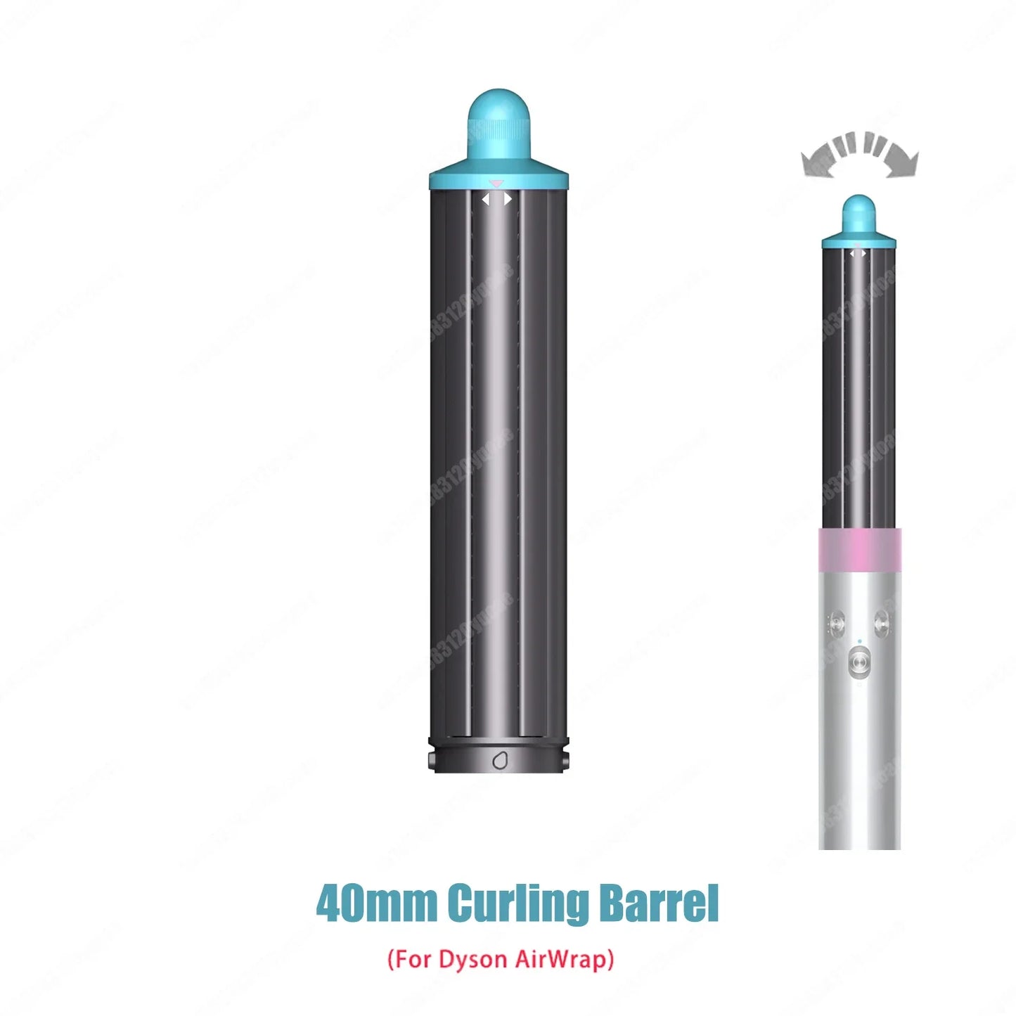 Anti-Flyaway Hair Styling Nozzle for Dyson Airwrap HS01/HS05 – Brush Attachment for Auto Curling & Dryer Accessories