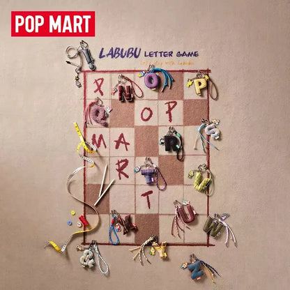 POPMART The Monsters Pin for Love – Letter Pendant Blind Box, Mystery Toy Doll & Anime Figure Gift