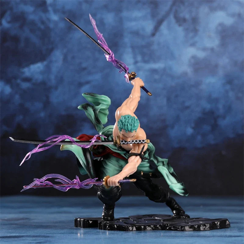 One Piece Roronoa Zoro 10CM PVC Action Figure - Anime Collectible Display Model & Gift