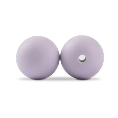 LOFCA Silicone Round Beads 20pcs - 9/12/15mm DIY Jewelry Making Beads for Bracelets, Keychains & Necklaces