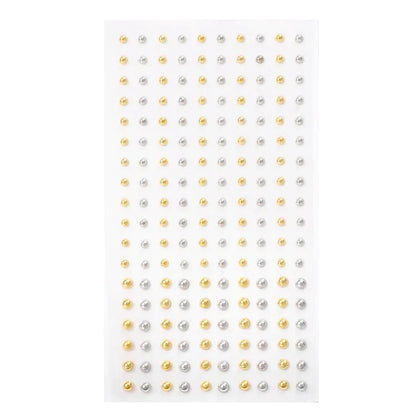 180pcs Non-Piercing Fake Nose Lip Stickers - Disposable Faux Piercing Jewelry for Nose, Lip, Belly & Eyebrow Style