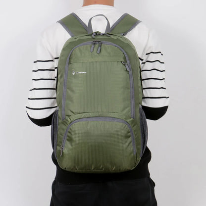Lightweight Foldable Backpack - Waterproof Packable Daypack for Men & Women, Outdoor Travel, Hiking, Cycling & Camping Shoulder Bag