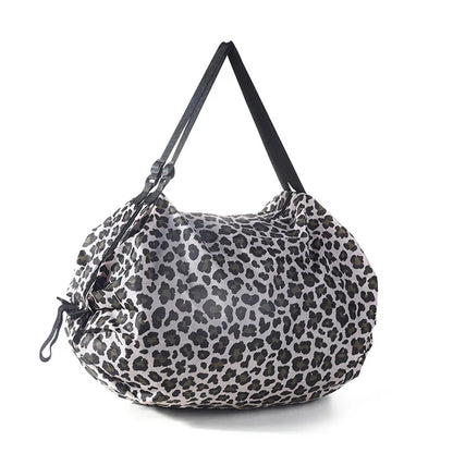 Foldable Shopping Bag for Women - Ultra Lightweight Nylon Crossbody Tote with Large Capacity for Travel and Beach Storage