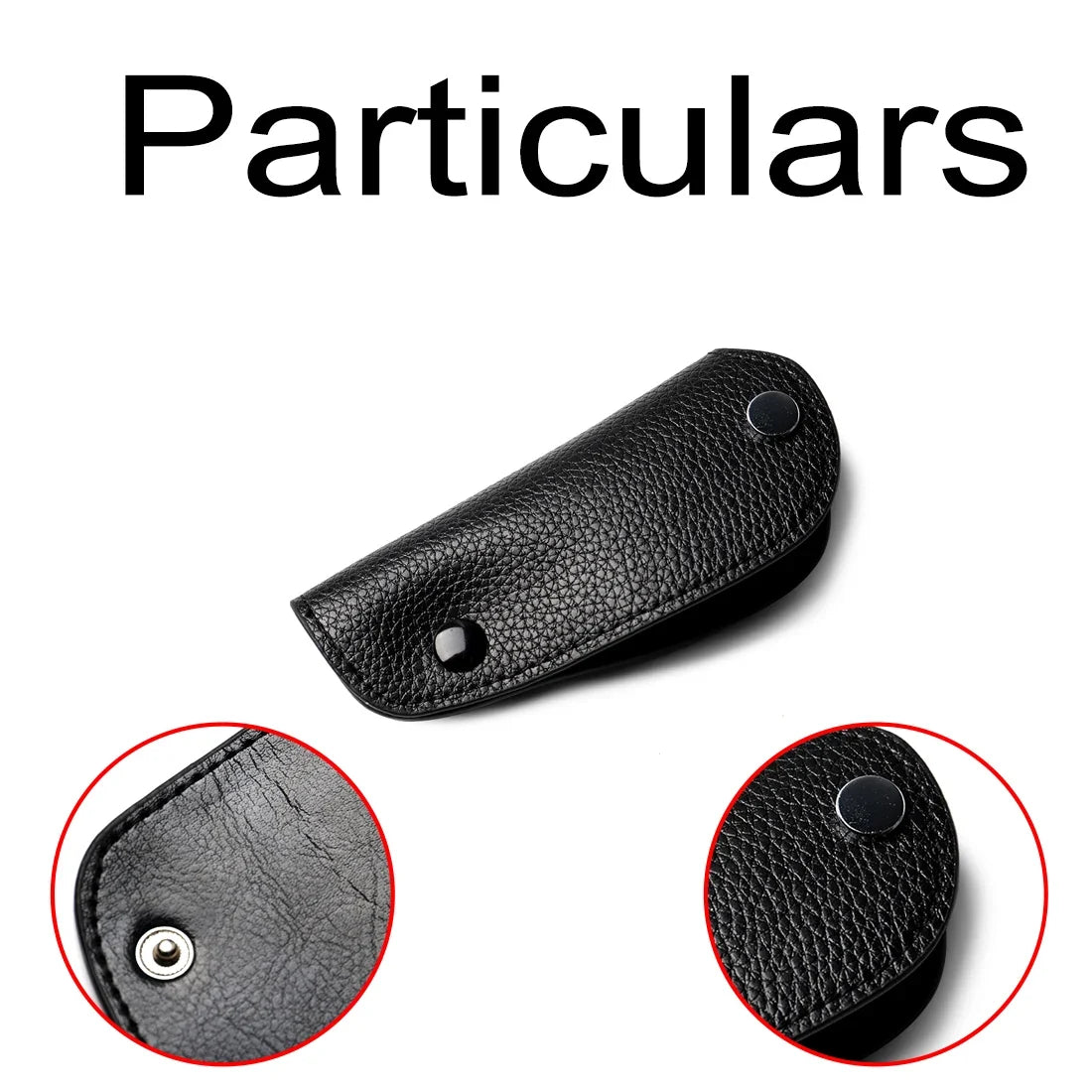 BMW Leather Key Case Cover - Protective Key Ring Holder for E36 E46 E39 E60 E61 E53 Models