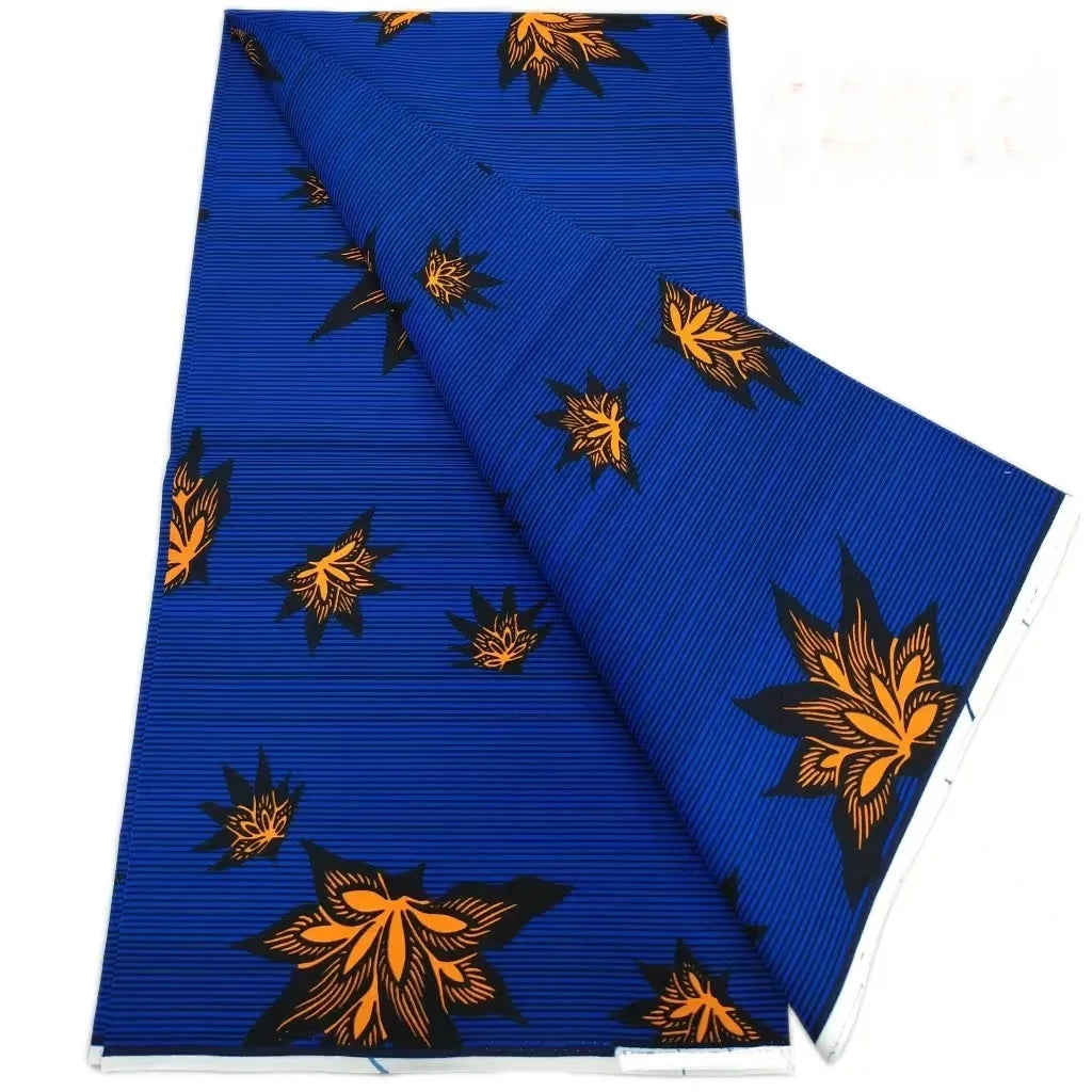 2026 African Real Wax Print Fabric - High Quality Ankara Pagne ABC