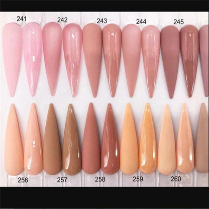 50g/100g Nude Nail Acrylic Powder Bulk Set – 4-in-1 Solid Crystal Extension, Dipping & Engraving Nail Art Monomer Wholesale