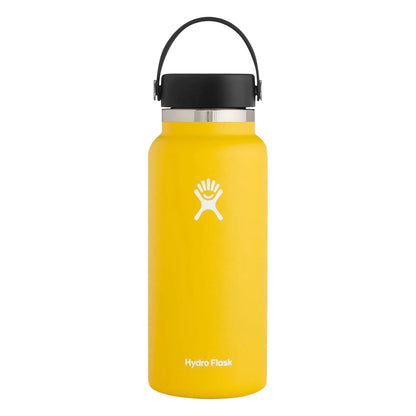 32oz Stainless Steel Insulated Water Cup – Leak-Proof Office Mug with Handle & Soft Cover