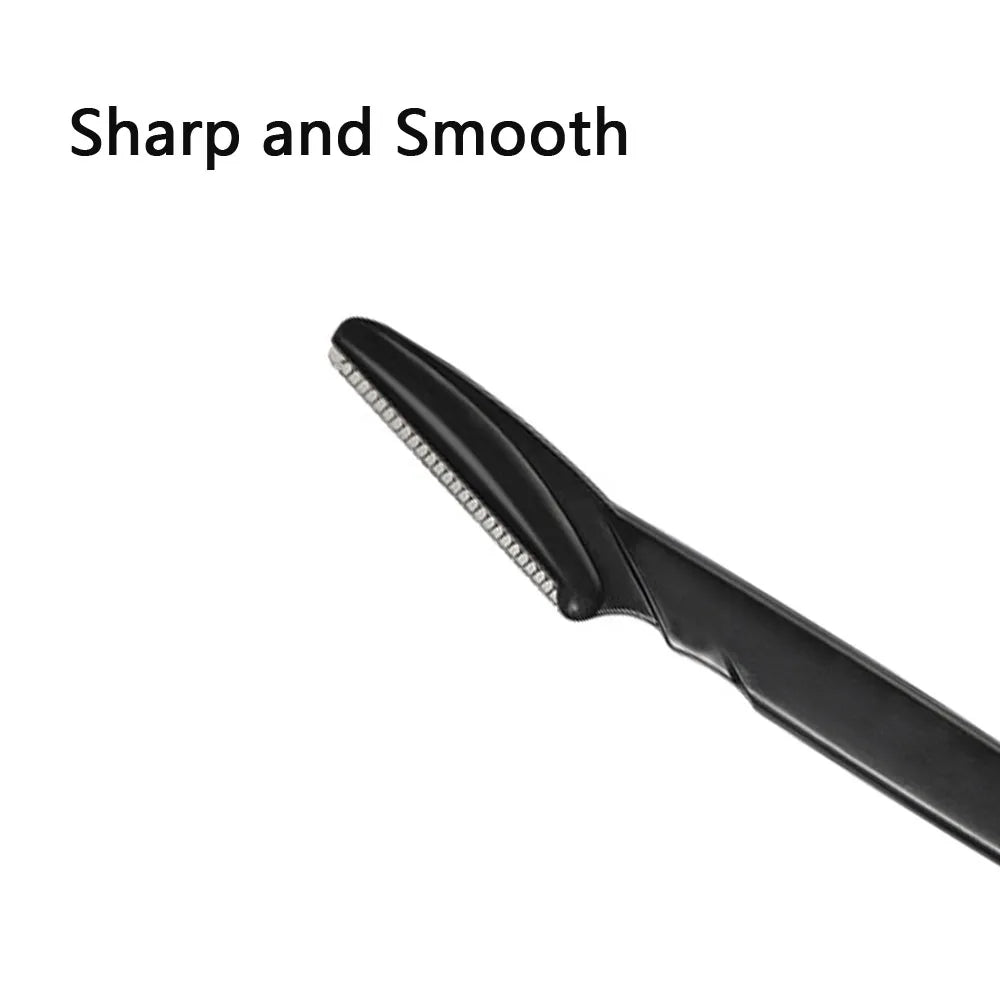 Portable Eyebrow Trimmer & Face Razor – Hair Remover Blades for Eyebrow Epilation and Makeup Grooming