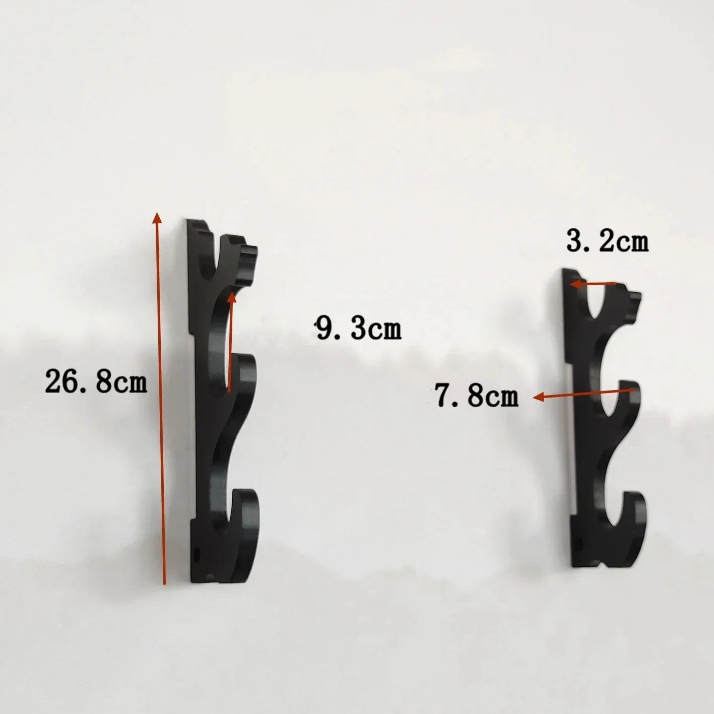 Wall Mounted Sword Display Rack - Wooden Katana & Weapon Storage Shelf for Samurai Decor Collection