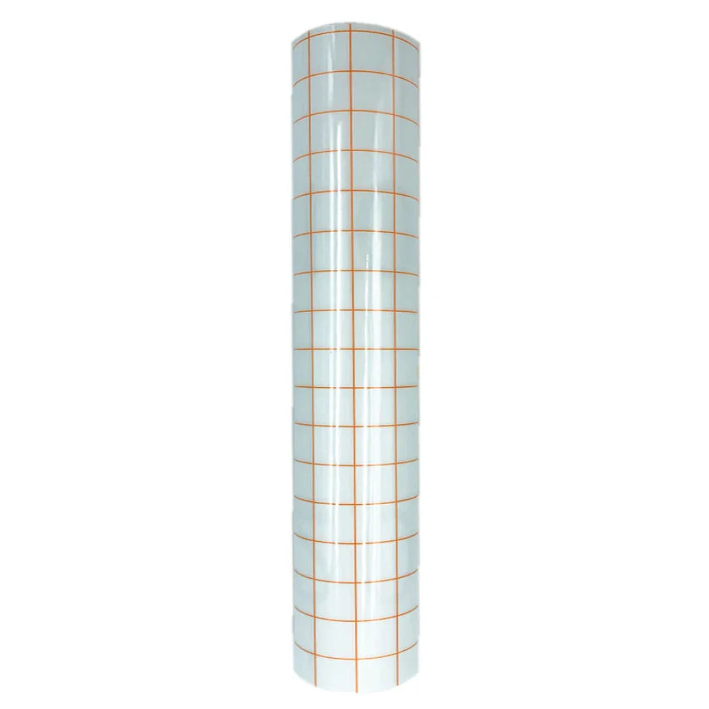 12"x16FT Clear Transfer Paper Tape – Mid Tack Adhesive for Vinyl Signs, Craft Stickers & DIY Decals (4 Colors)