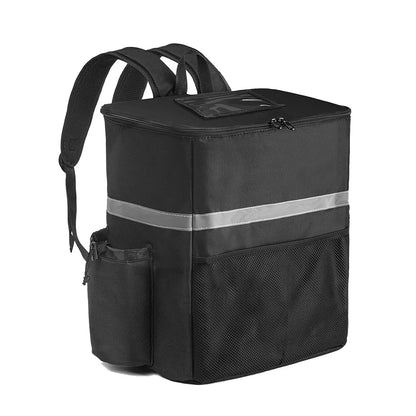 35L Extra Large Thermal Food Cooler Bag — Insulated Backpack for Food Delivery, Fresh-Keeping & Refrigerator Transport