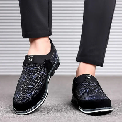Men’s Luxury Leather Loafers - Classic Slip-On Business, Office, Formal and Party Shoes