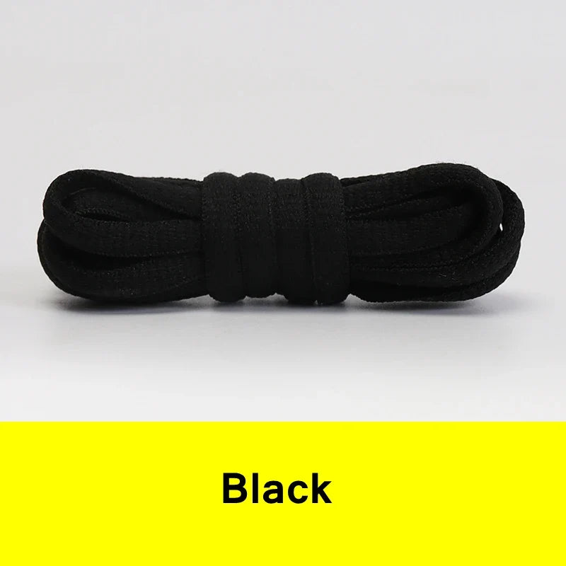 Oval & Semicircle Sneakers Shoe Laces – Classic Woven Round Shoelaces for Adult Unisex Casual & Sports Shoes