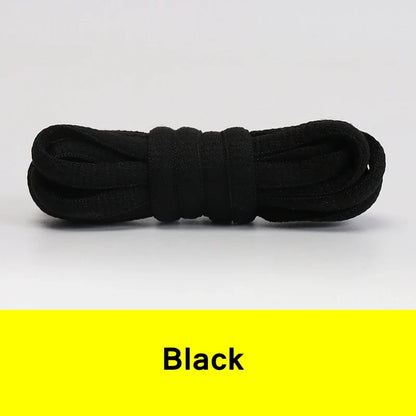 Oval & Semicircle Sneakers Shoe Laces – Classic Woven Round Shoelaces for Adult Unisex Casual & Sports Shoes