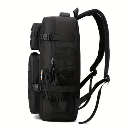 Men’s Tactical Camouflage Backpack – Large Capacity Multi-Layer Hiking & Camping Outdoor Sports Bag