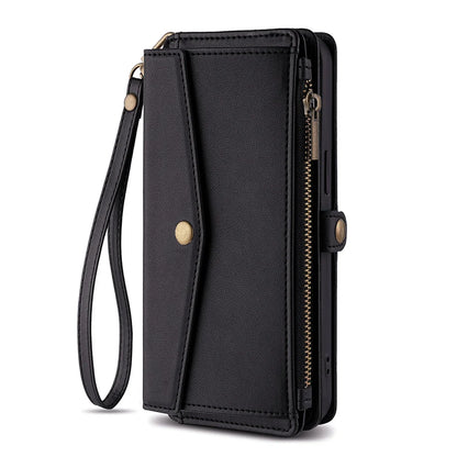 Magnetic Leather Wallet Phone Case for iPhone SE (2020/2022) to 15 Pro Max – Flip Cover with Card Holder & Stand Function