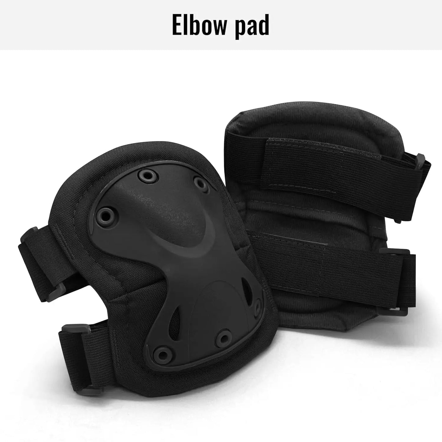 Tactical Knee & Elbow Pads Set - Professional Combat Protective Gear (2-Piece Set)