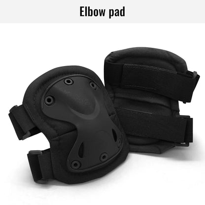 Tactical Knee & Elbow Pads Set - Professional Combat Protective Gear (2-Piece Set)