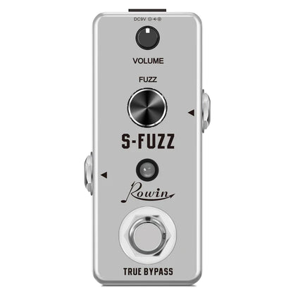 Rowin Guitar Effects Pedal – Noise Gate, Delay, Chorus, Vibrato, Phaser, Flanger, Booster, EQ, Fuzz, Metal, Distortion, and Blues Drive