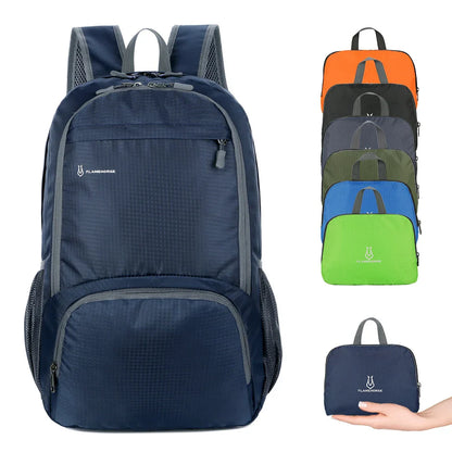 Lightweight Foldable Backpack - Waterproof Packable Daypack for Men & Women, Travel, Hiking, Outdoor Cycling & Camping Bag