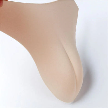 Unisex Shaping Gaff Underwear – Seamless Tuck Control Padded Panty for Crossdressing & Drag Performance