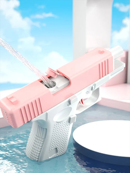 Summer Water Gun - High-Pressure Non-Electric Automatic Water Pistol Beach Toy for Kids