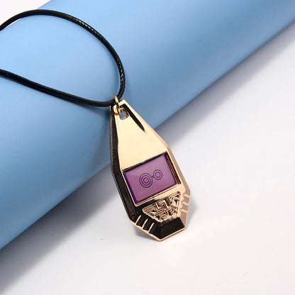 Digimon Adventure Evolver Necklace - Anime Metal Pendant Cosplay Jewelry Accessory Gift for Fans