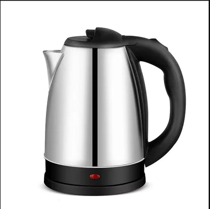 2L Travel Electric Kettle | Stainless Steel Portable Water Boiler for Tea & Coffee