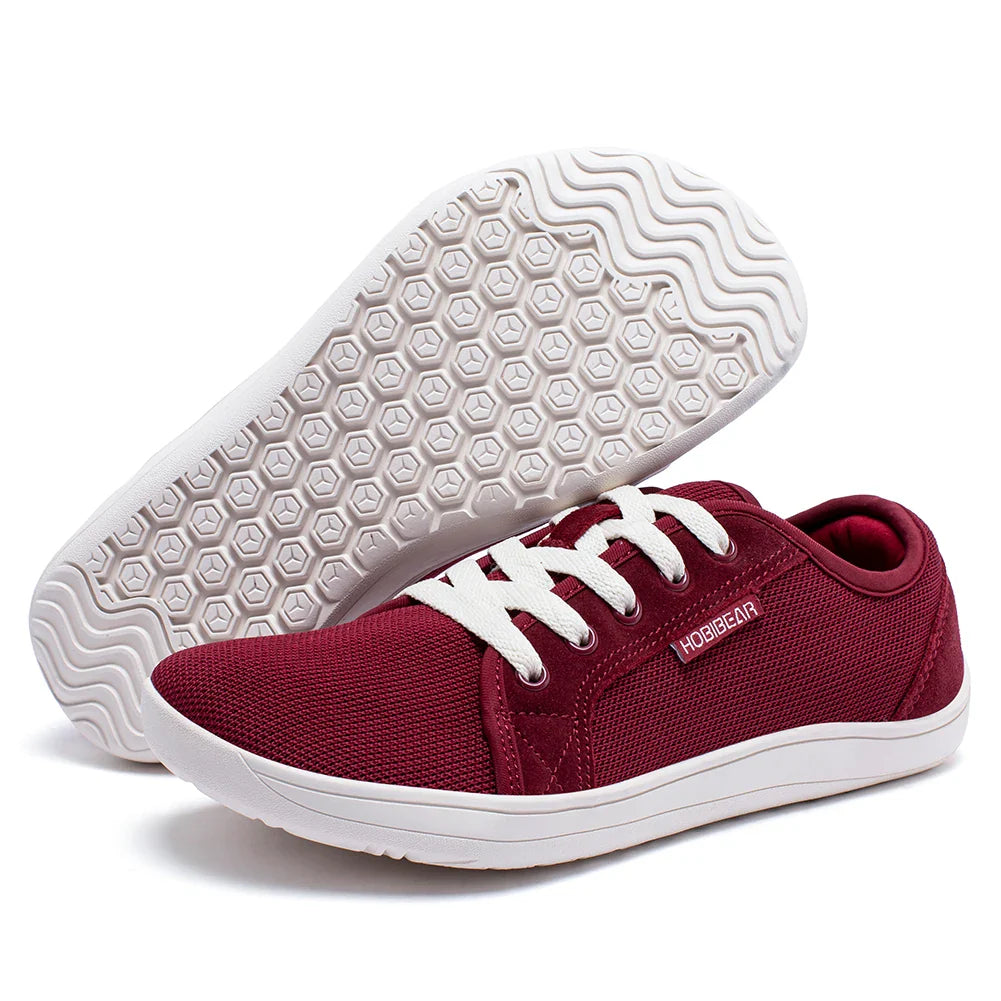 HOBIBEAR Unisex Wide Barefoot Shoes – Minimalist Zero Drop Sneakers for Outdoor Running & Casual Wear