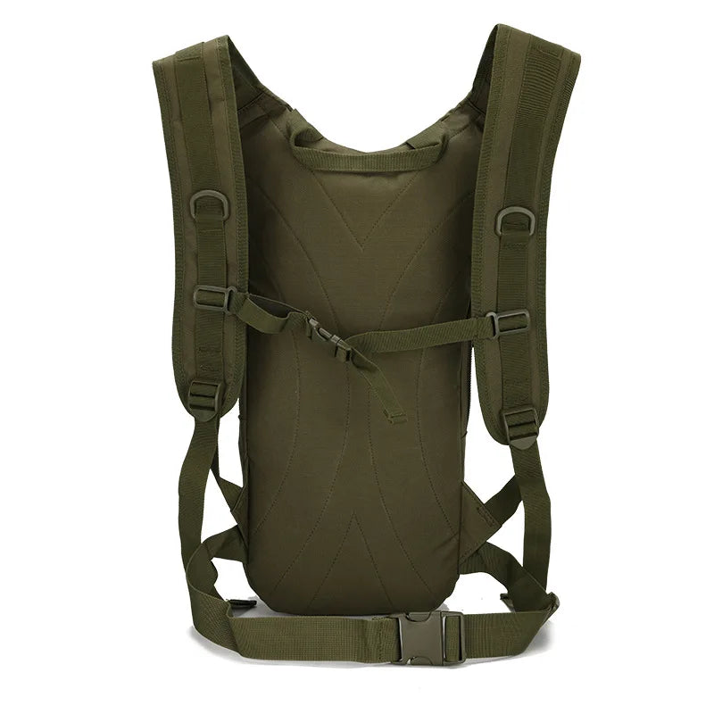 15L Molle Tactical Backpack - Outdoor Sports Bicycle Bag for Cycling, Climbing, Hiking, Camping, Fishing, Hydration