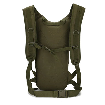15L Molle Tactical Backpack - Outdoor Sports Bicycle Bag for Cycling, Climbing, Hiking, Camping, Fishing, Hydration