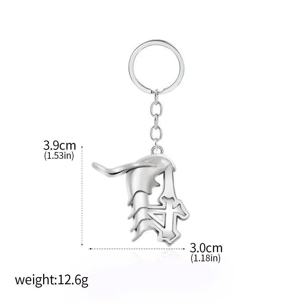 Bleach Ichigo Kurosaki Keychain Necklace - Anime Cosplay Pendant Charm for Men & Women Backpack Jewelry Gift