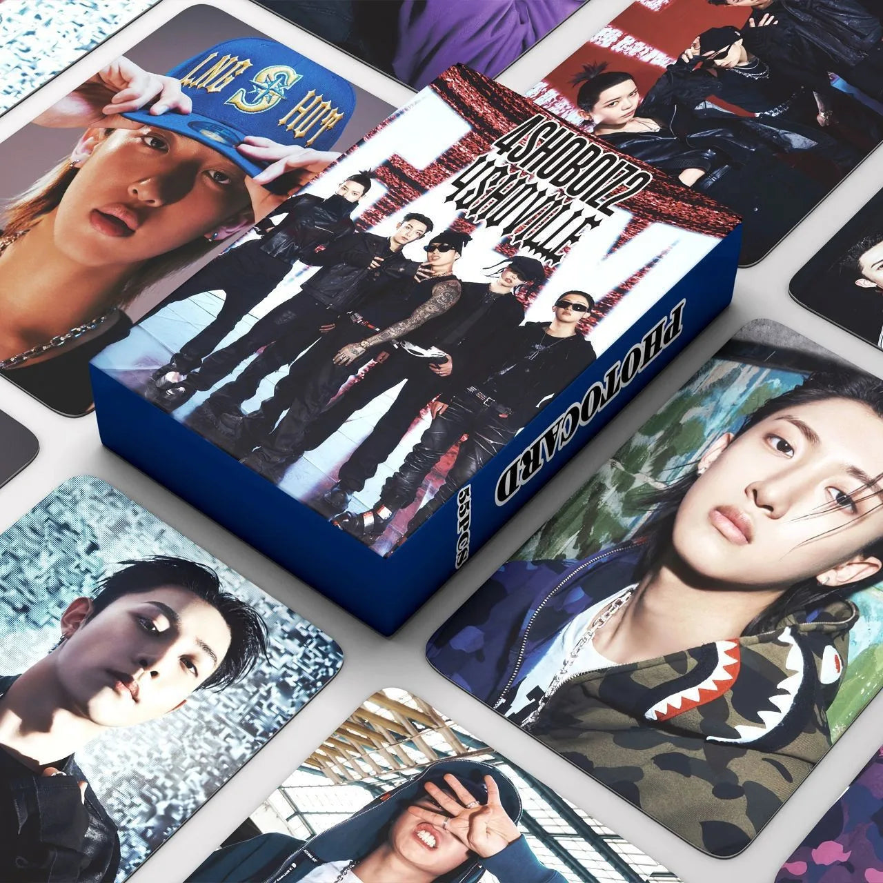 LNGSHOT 4SHOVILLE Jay Park Photo Card Set - 55 K-Pop LOMO Cards & Stickers Fan Collection Gift
