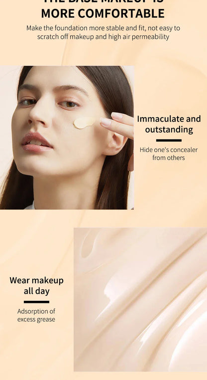 Ocheal 30g CC Cream Foundation – Waterproof Concealer, Moisturizing Sunscreen, SPF 50+, Long-Lasting Brightening Makeup Primer