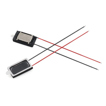 5-Piece Mini Loudspeaker Set - 16×9×3mm 8Ω 1W Square Magnetic Speakers for Smart Watches & Notebooks