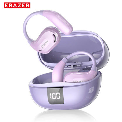 ERAZER XT66PRO Bluetooth Earphones – ASMR Headsets, DIY App, AI Translator, Wireless Earbuds with 13-Hour Battery Life & Display