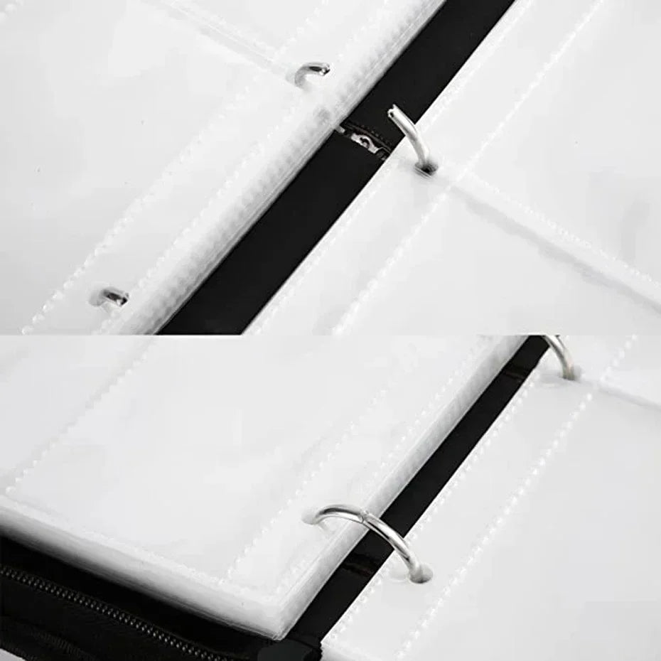 2025 Pokémon Card Album – 400pcs & 900pcs PU Zipper Collection Book for Cards, Photo Storage, Kids’ Toys & Gifts
