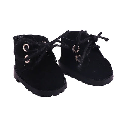 3.8cm Doll Shoes for 17cm Labubu Plush Doll – Accessories Gift for Girls