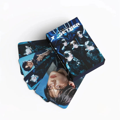 Kpop 7TH YEAR Album LOMO Photo Card Set - 55PCS Boy Group Member Fan Collection Cards Gift
