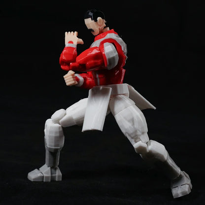 3D Printed Invincible Anime Action Figures – Multi-Jointed Superhero Model Toys & Gifts