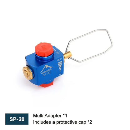 Widesea Camping Stove Propane Refill Adapter - LPG Butane Gas Filling Saver for Camping Stoves & Cylinders