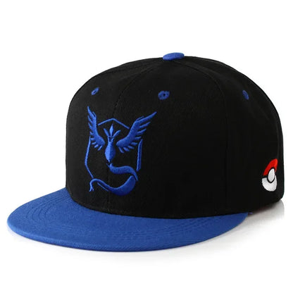 Pikachu Anime Baseball Cap - Adjustable Cartoon Cosplay Hat for Men, Women & Kids Sports Hip Hop Style Gift