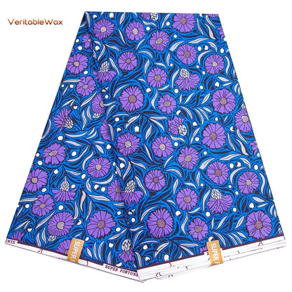 African Ankara Wax Print Fabric - Retro Double Print Patchwork Sewing Material for DIY Clothing