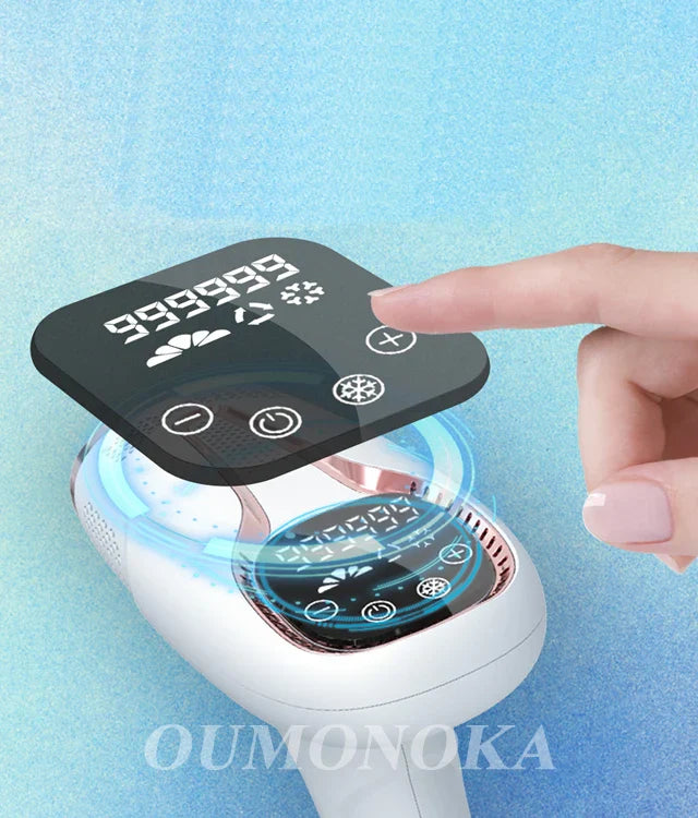 Body Bikini IPL Hair Removal Device – 999,999 Flashes, Permanent Painless Laser Epilator for Women, Home Use